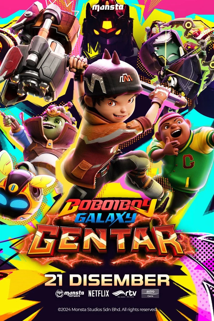 BoBoiBoy Galaxy: Gentar BoBoiBoy Galaxy: Gentar