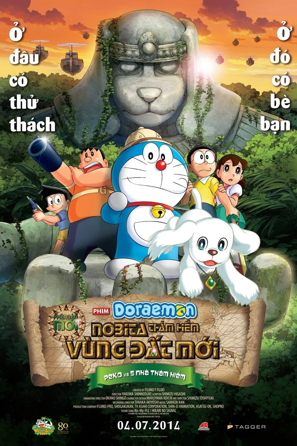 Doraemon: Nobita Thám Hiểm Vùng Đất Mới – Peko và 5 Nhà Thám Hiểm Doraemon: New Nobita's Great Demon - Peko and the Exploration Party of Five
