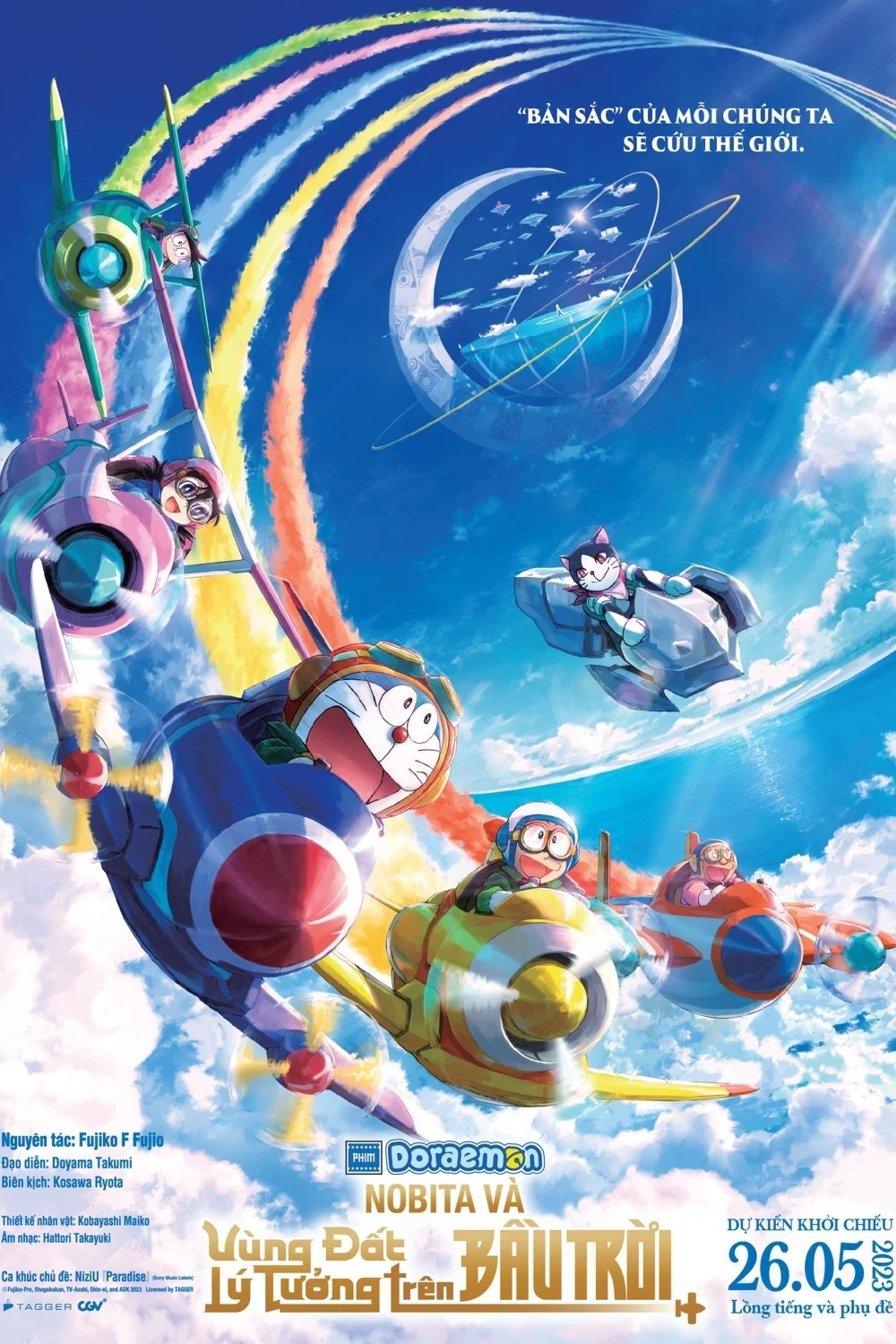 Doraemon: Nobita và Vùng Đất Lý Tưởng Trên Bầu Trời Doraemon the Movie: Nobita's Sky Utopia