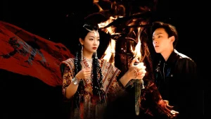 Lửa Cháy Trên Sông River Accompanies Fire