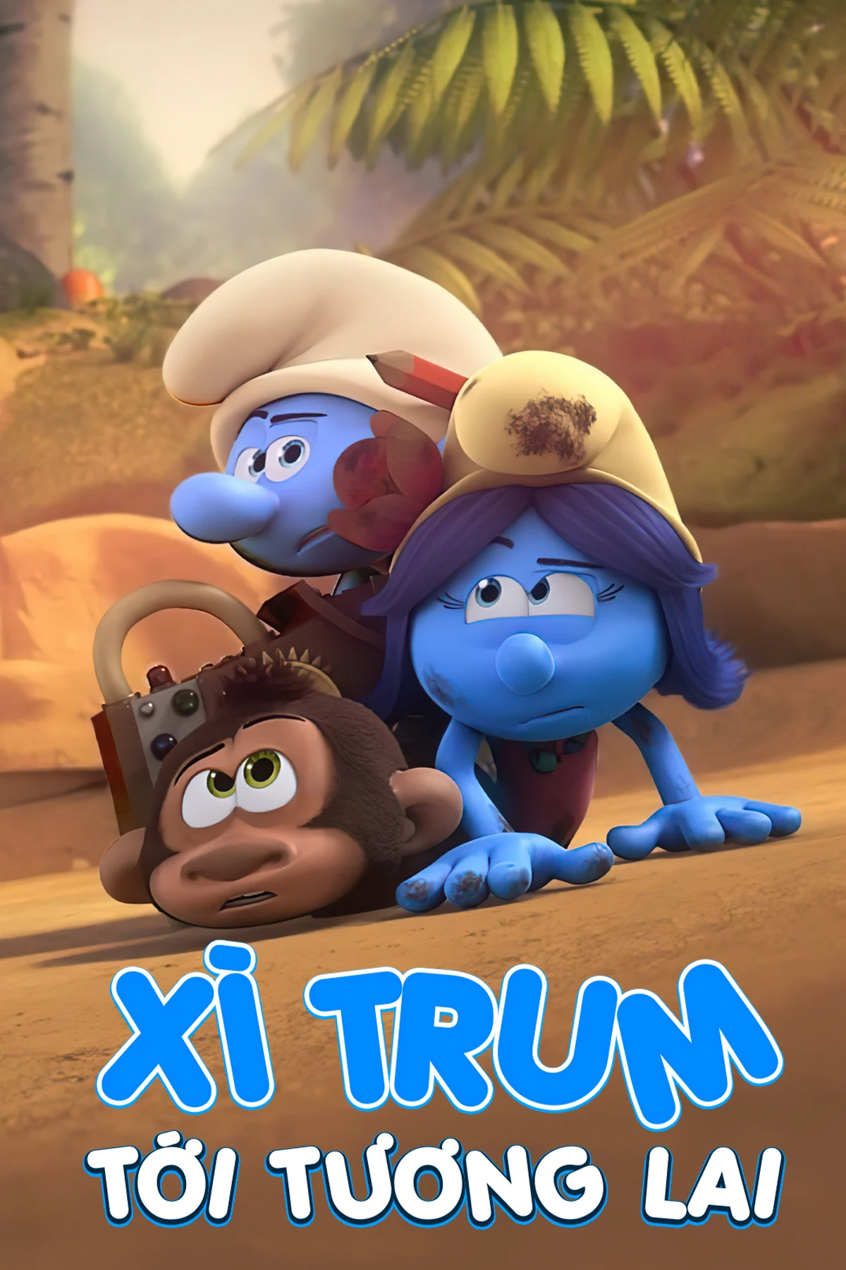 Xì Trum Tới Tương Lai The Smurfs 3D: Smurf To The Future!